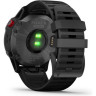 Часы GARMIN FENIX 6 PRO SOLAR SLATE GRAY WITH BLACK BAND 010-02410-15