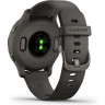 Часы GARMIN VENU 2S SLATE STAINLESS STEEL BEZEL WITH GRAPHITE CASE AND SILICONE BAND 010-02429-10